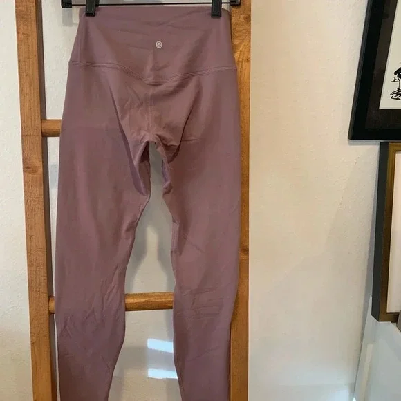 LULULEMON NEW Align High Rise Full Length Leggings Dusty Mauve - Picture 7 of 12